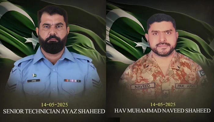 بھارت کے بزدلانہ حملے میں پاک فوج کے دو جوان شہید ہو گئے بھارت کے بزدلانہ حملے میں پاک فوج کے دو جوان شہید ہو گئے