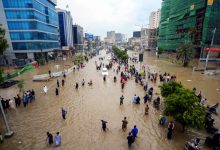 مون سون اسپیل نے کراچی کو گھیر لیا، شہر بھر میں تیز ہواؤں کیساتھ بارش شروع